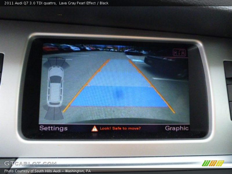 Lava Gray Pearl Effect / Black 2011 Audi Q7 3.0 TDI quattro