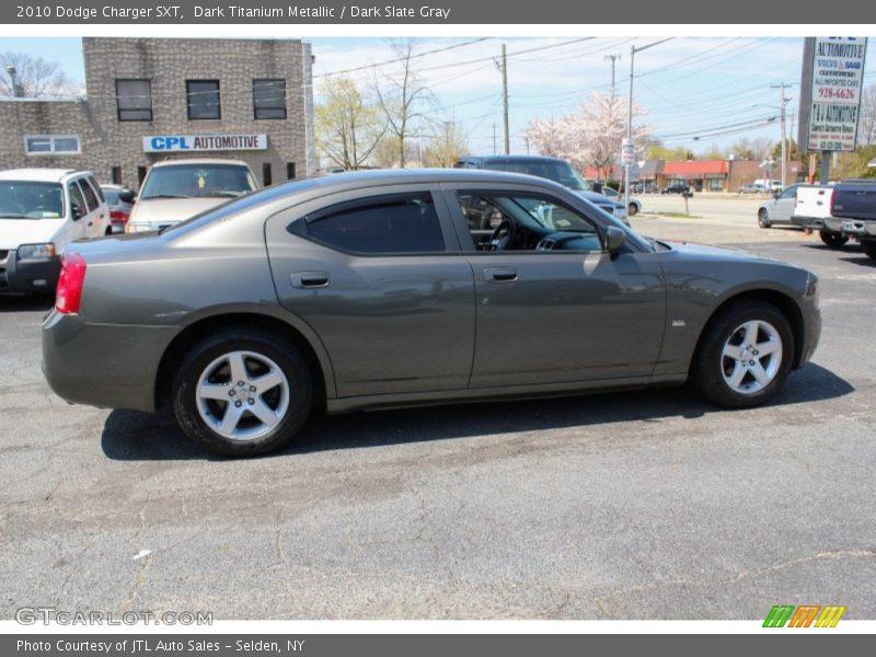Dark Titanium Metallic / Dark Slate Gray 2010 Dodge Charger SXT