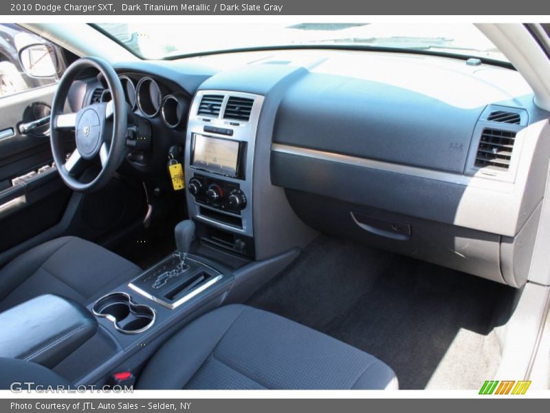 Dark Titanium Metallic / Dark Slate Gray 2010 Dodge Charger SXT