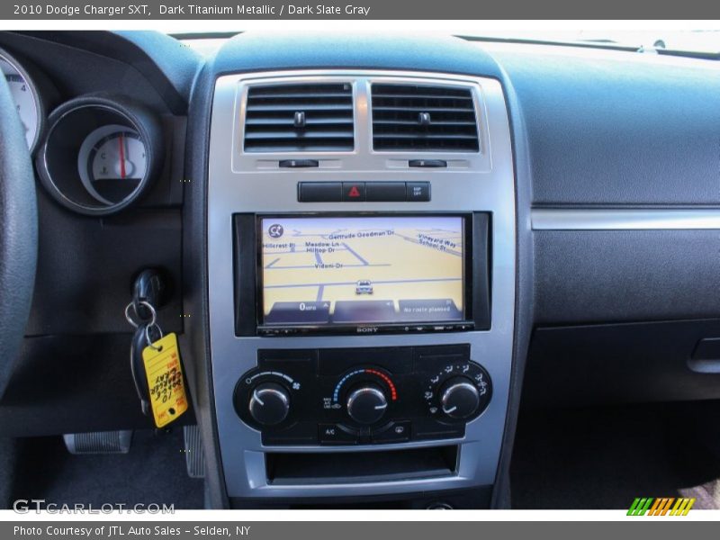 Dark Titanium Metallic / Dark Slate Gray 2010 Dodge Charger SXT