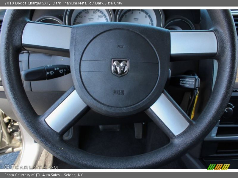 Dark Titanium Metallic / Dark Slate Gray 2010 Dodge Charger SXT