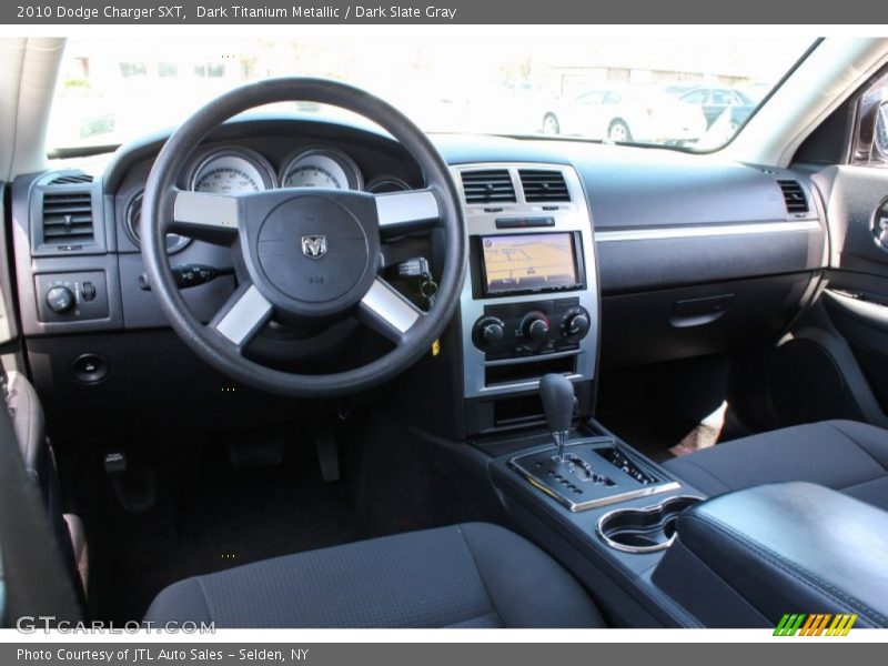 Dark Titanium Metallic / Dark Slate Gray 2010 Dodge Charger SXT