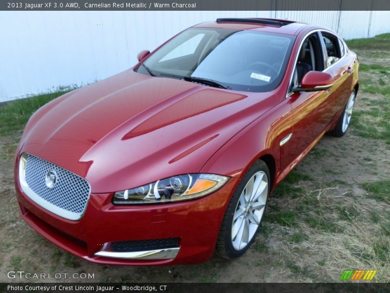 Front 3/4 View of 2013 XF 3.0 AWD