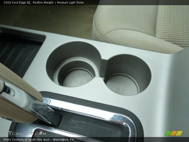 Redfire Metallic / Medium Light Stone 2009 Ford Edge SE