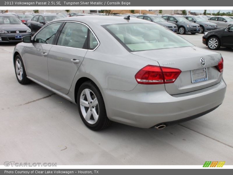 Tungsten Silver Metallic / Cornsilk Beige 2013 Volkswagen Passat 2.5L SE