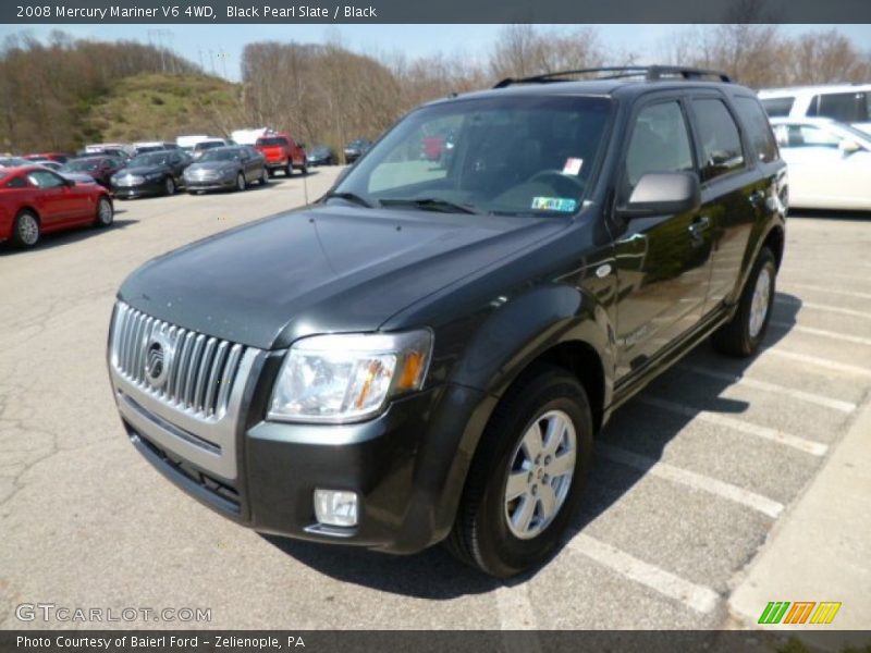 Black Pearl Slate / Black 2008 Mercury Mariner V6 4WD