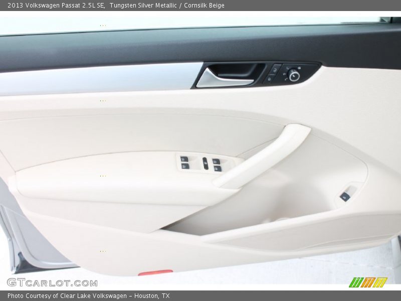 Tungsten Silver Metallic / Cornsilk Beige 2013 Volkswagen Passat 2.5L SE