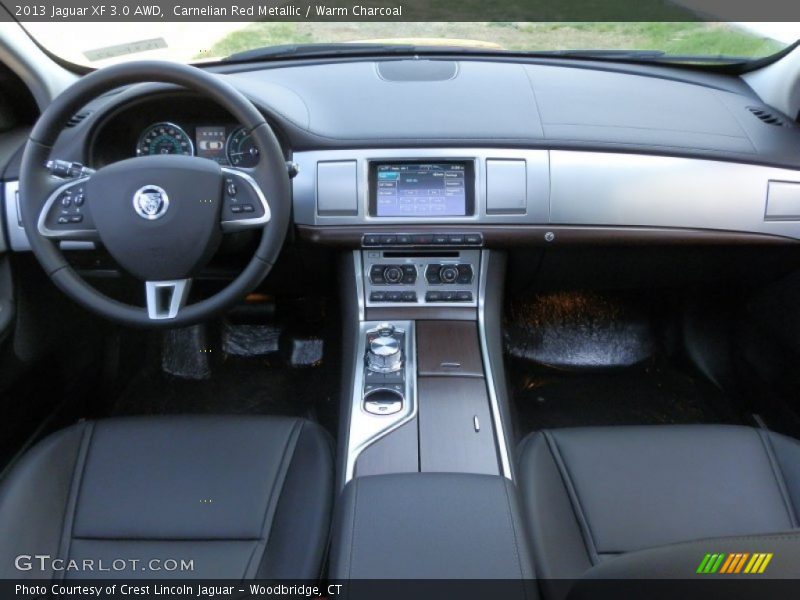 Dashboard of 2013 XF 3.0 AWD