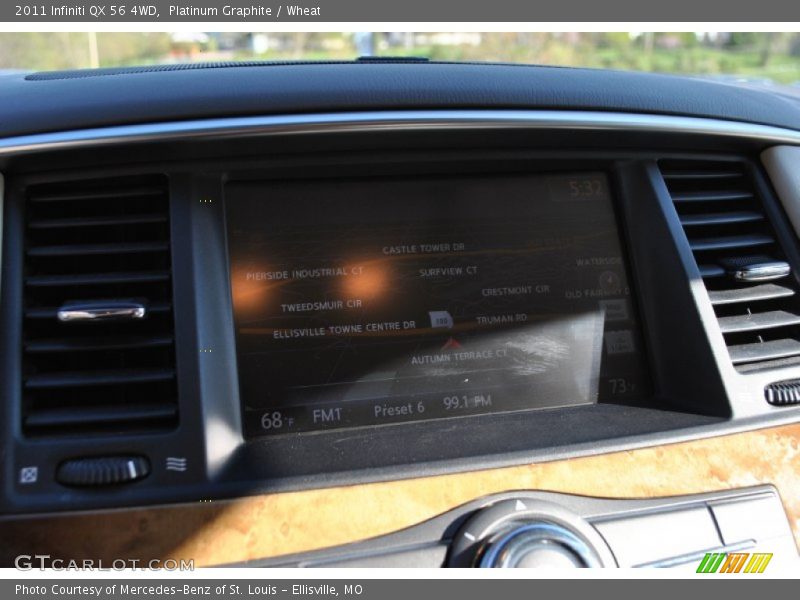 Platinum Graphite / Wheat 2011 Infiniti QX 56 4WD