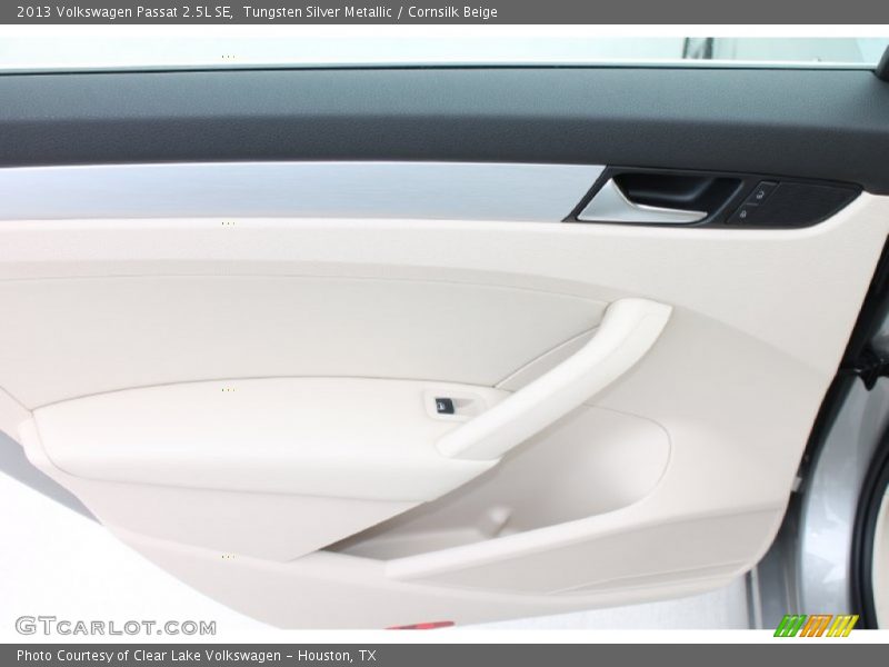 Tungsten Silver Metallic / Cornsilk Beige 2013 Volkswagen Passat 2.5L SE