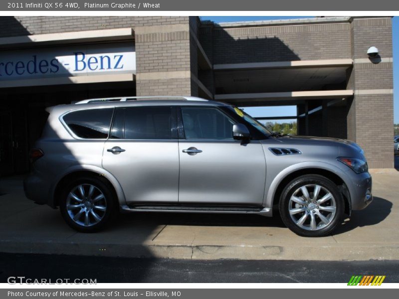 Platinum Graphite / Wheat 2011 Infiniti QX 56 4WD