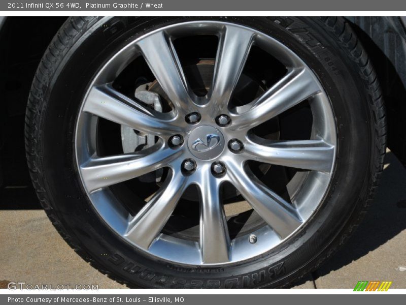  2011 QX 56 4WD Wheel