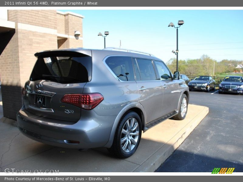 Platinum Graphite / Wheat 2011 Infiniti QX 56 4WD