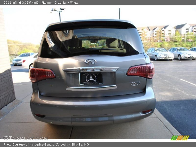 Platinum Graphite / Wheat 2011 Infiniti QX 56 4WD