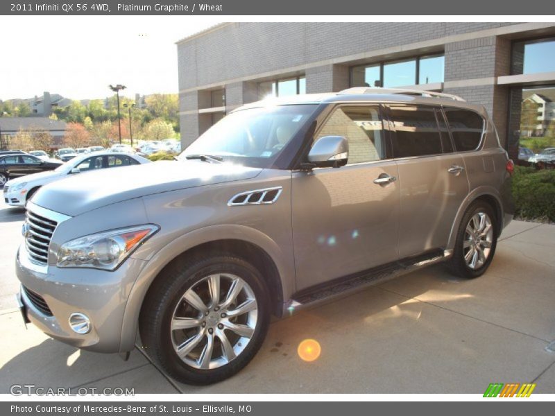Platinum Graphite / Wheat 2011 Infiniti QX 56 4WD
