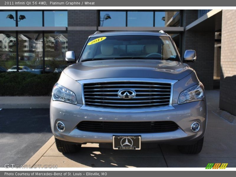 Platinum Graphite / Wheat 2011 Infiniti QX 56 4WD