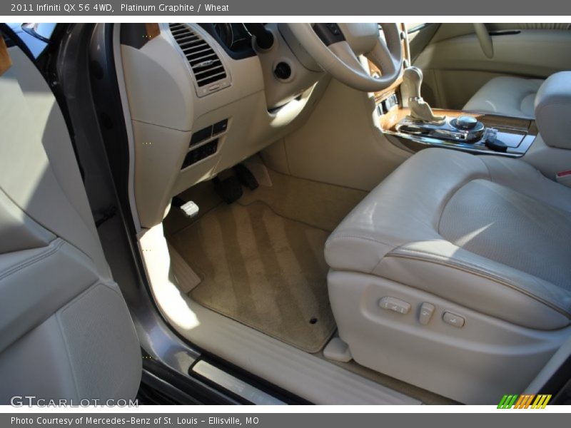 Platinum Graphite / Wheat 2011 Infiniti QX 56 4WD