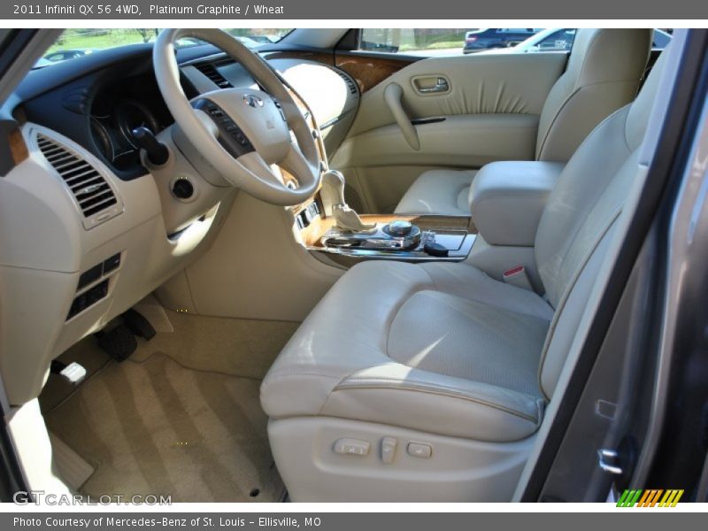 Platinum Graphite / Wheat 2011 Infiniti QX 56 4WD