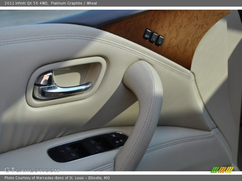 Platinum Graphite / Wheat 2011 Infiniti QX 56 4WD
