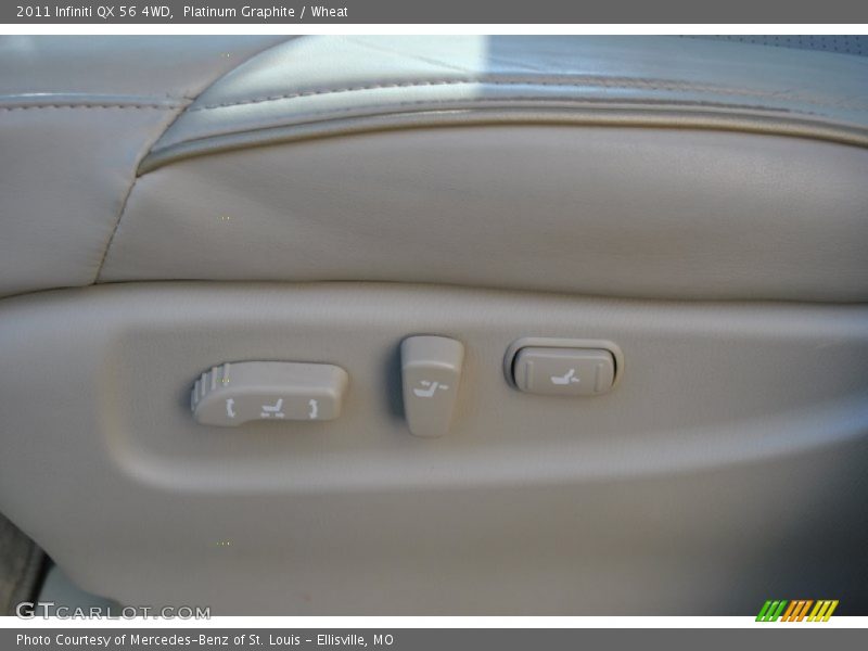 Platinum Graphite / Wheat 2011 Infiniti QX 56 4WD