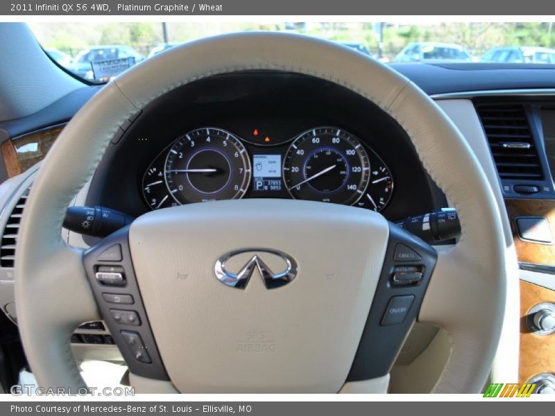 Platinum Graphite / Wheat 2011 Infiniti QX 56 4WD