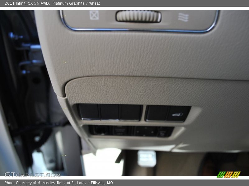 Platinum Graphite / Wheat 2011 Infiniti QX 56 4WD