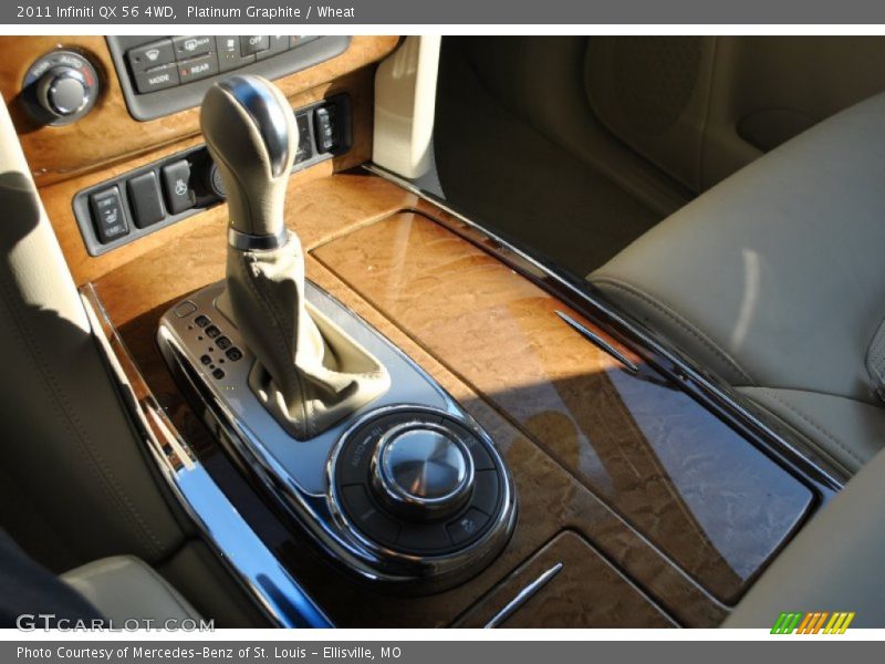  2011 QX 56 4WD 7 Speed ASC Automatic Shifter