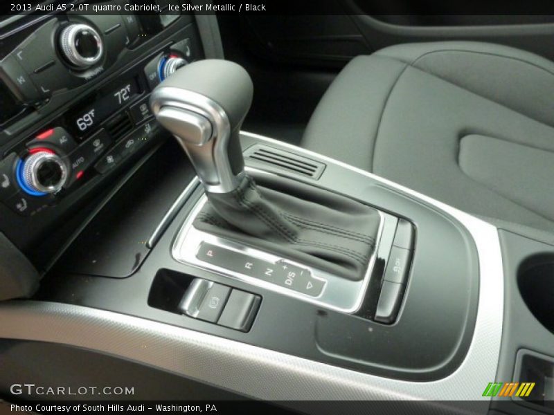 Ice Silver Metallic / Black 2013 Audi A5 2.0T quattro Cabriolet