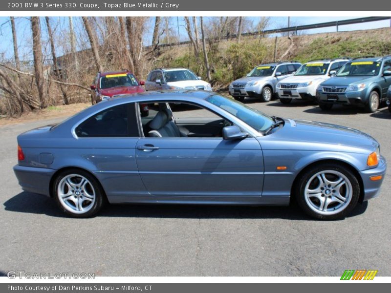  2001 3 Series 330i Coupe Topaz Blue Metallic