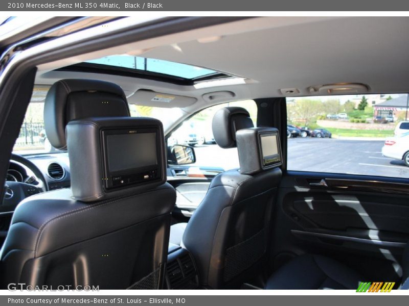 Black / Black 2010 Mercedes-Benz ML 350 4Matic