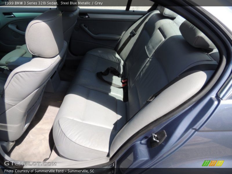 Steel Blue Metallic / Grey 1999 BMW 3 Series 328i Sedan