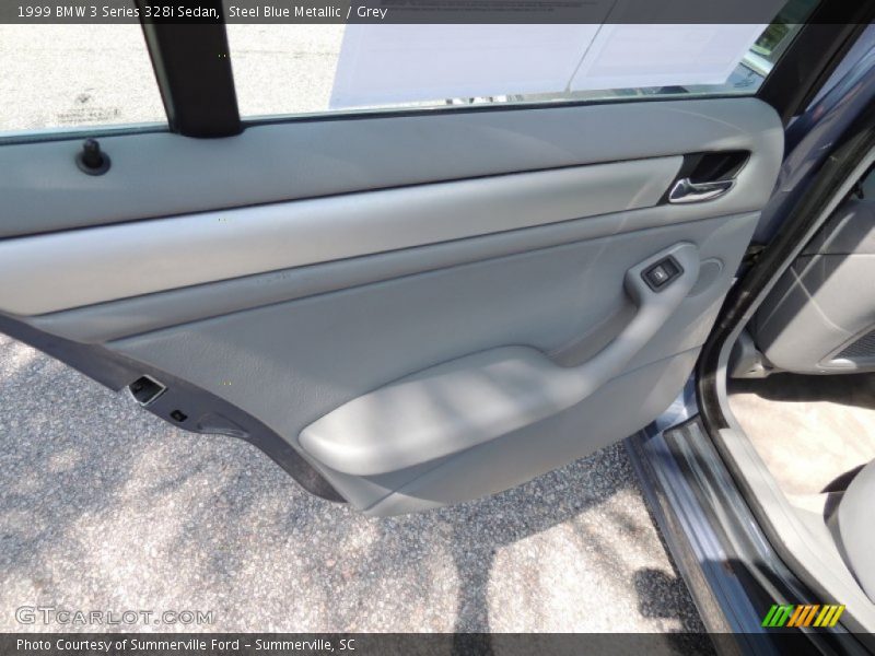 Steel Blue Metallic / Grey 1999 BMW 3 Series 328i Sedan