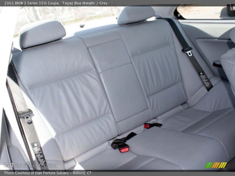 Rear Seat of 2001 3 Series 330i Coupe