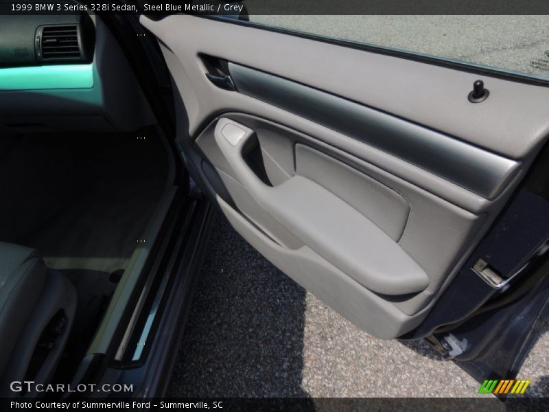 Steel Blue Metallic / Grey 1999 BMW 3 Series 328i Sedan