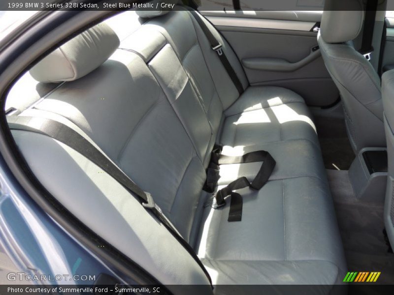 Steel Blue Metallic / Grey 1999 BMW 3 Series 328i Sedan