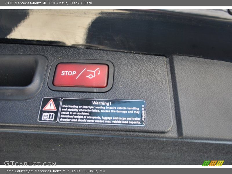 Black / Black 2010 Mercedes-Benz ML 350 4Matic