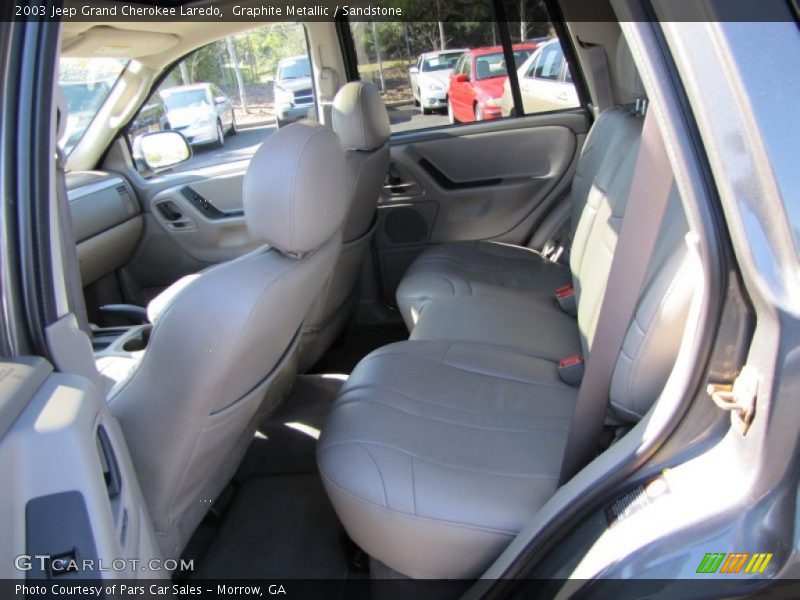 Graphite Metallic / Sandstone 2003 Jeep Grand Cherokee Laredo