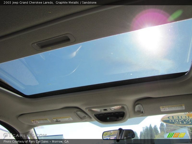 Graphite Metallic / Sandstone 2003 Jeep Grand Cherokee Laredo