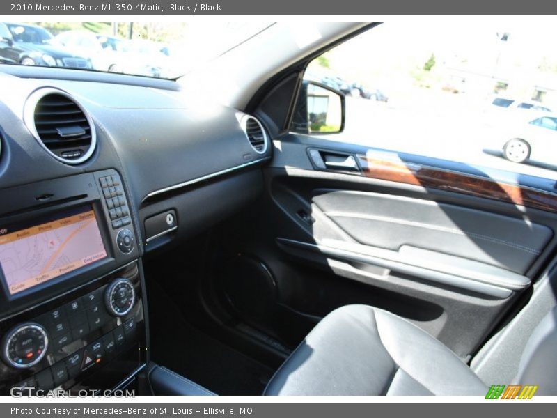 Black / Black 2010 Mercedes-Benz ML 350 4Matic