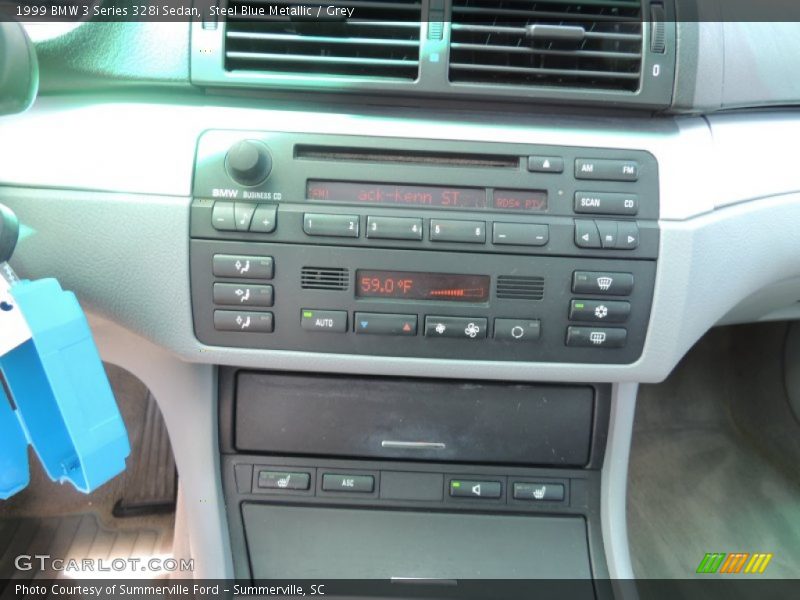 Steel Blue Metallic / Grey 1999 BMW 3 Series 328i Sedan
