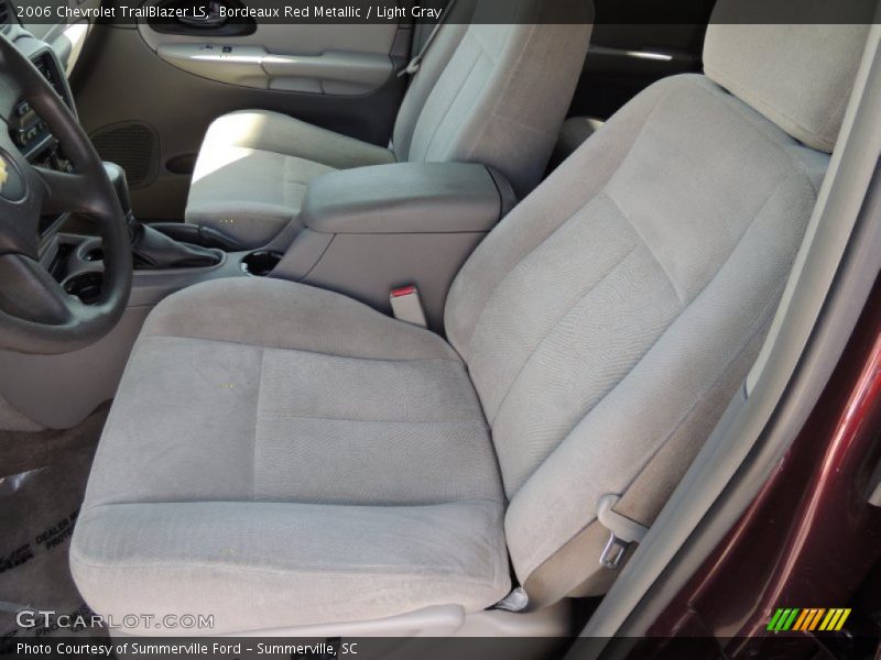 Bordeaux Red Metallic / Light Gray 2006 Chevrolet TrailBlazer LS