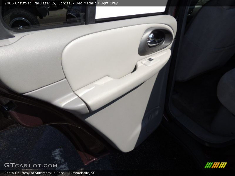 Bordeaux Red Metallic / Light Gray 2006 Chevrolet TrailBlazer LS