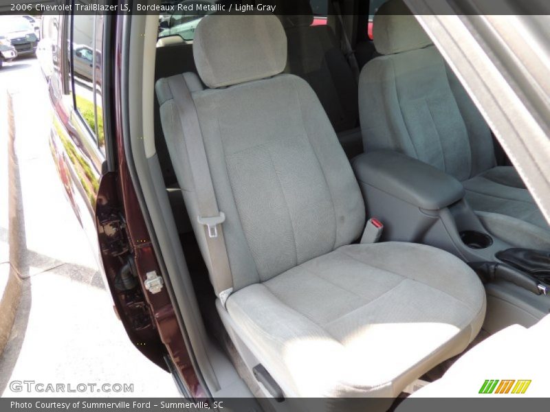 Bordeaux Red Metallic / Light Gray 2006 Chevrolet TrailBlazer LS
