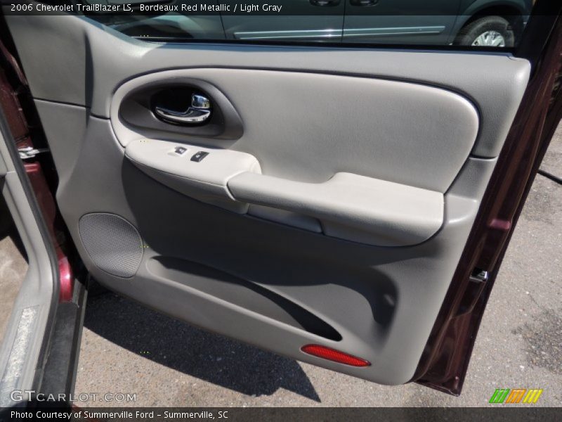 Bordeaux Red Metallic / Light Gray 2006 Chevrolet TrailBlazer LS