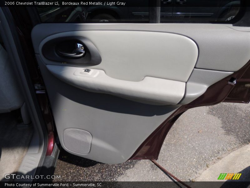 Bordeaux Red Metallic / Light Gray 2006 Chevrolet TrailBlazer LS