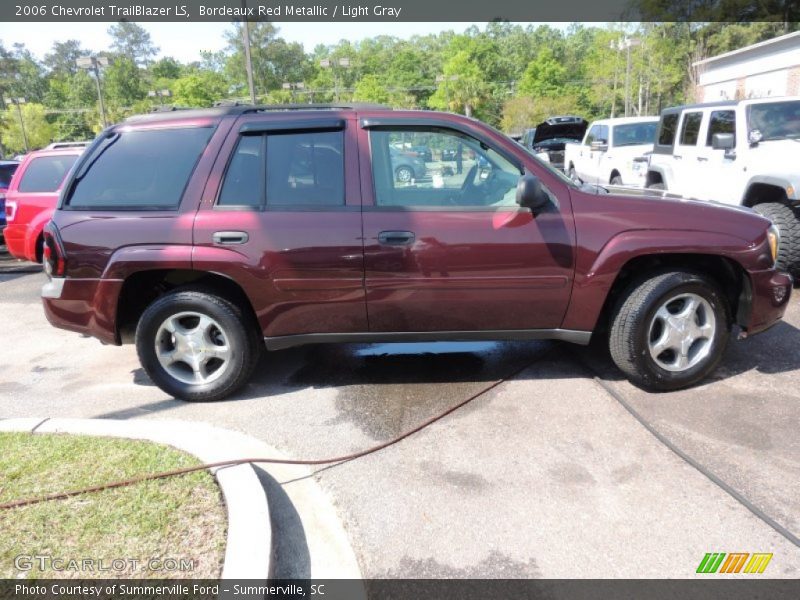 Bordeaux Red Metallic / Light Gray 2006 Chevrolet TrailBlazer LS