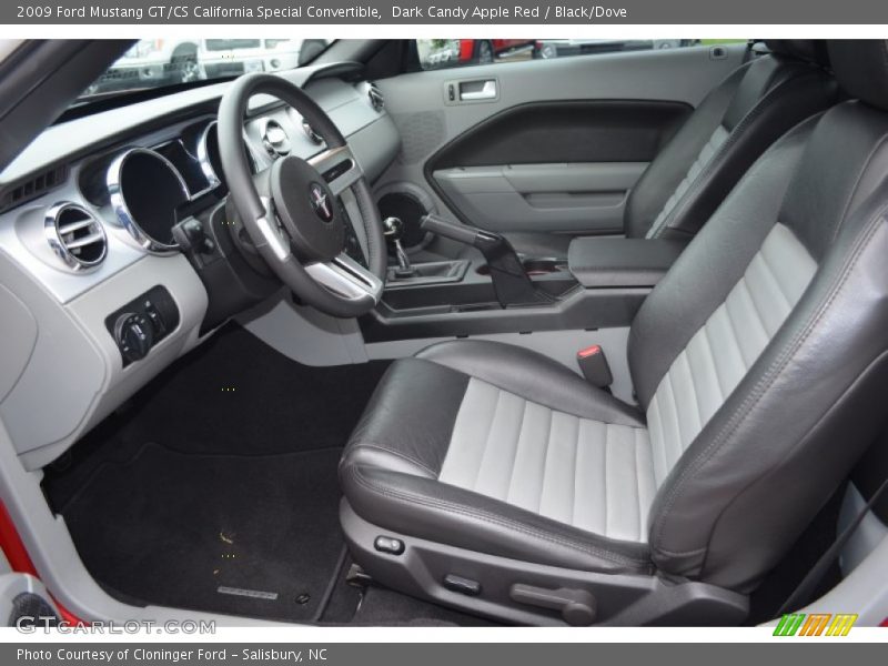  2009 Mustang GT/CS California Special Convertible Black/Dove Interior