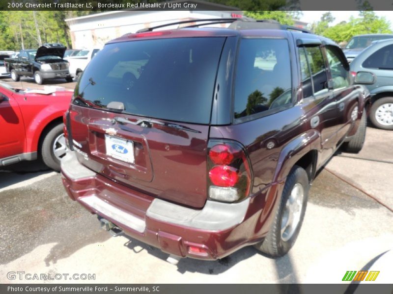Bordeaux Red Metallic / Light Gray 2006 Chevrolet TrailBlazer LS