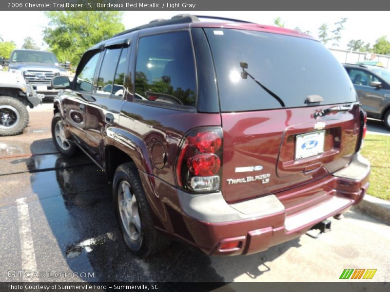 Bordeaux Red Metallic / Light Gray 2006 Chevrolet TrailBlazer LS