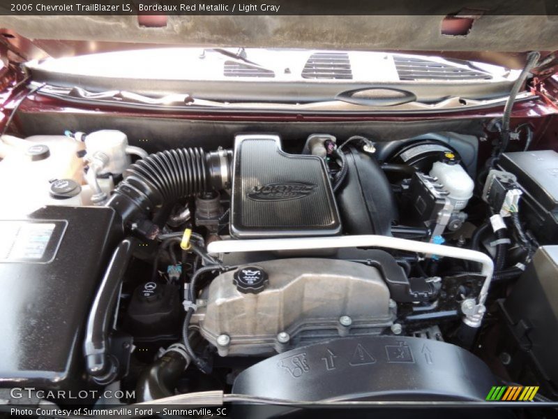 Bordeaux Red Metallic / Light Gray 2006 Chevrolet TrailBlazer LS